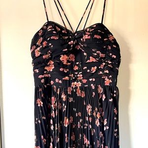 Vici Floral Long Maxi Dress - Small